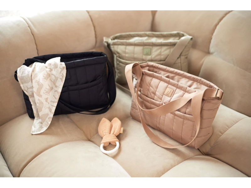 Organizér na kočárek Puffed Black