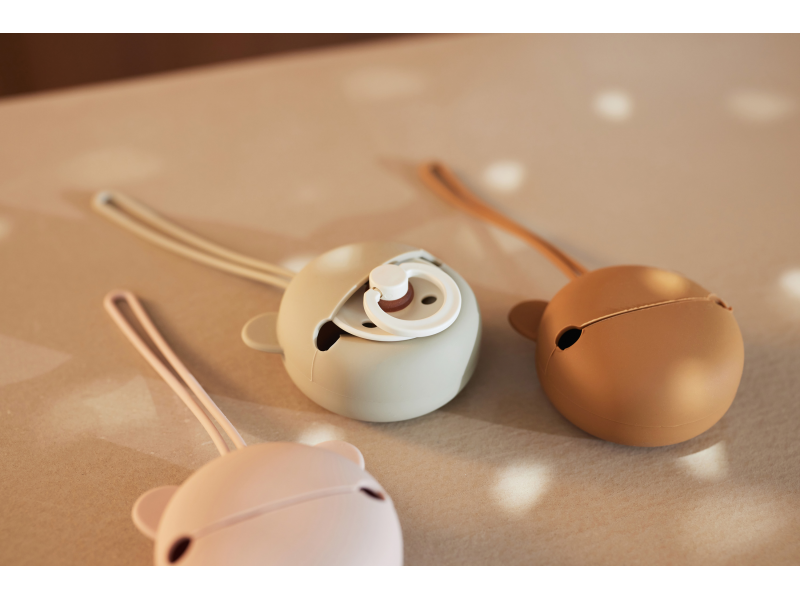 Silikonové pouzdro na šidítko Wild Rose