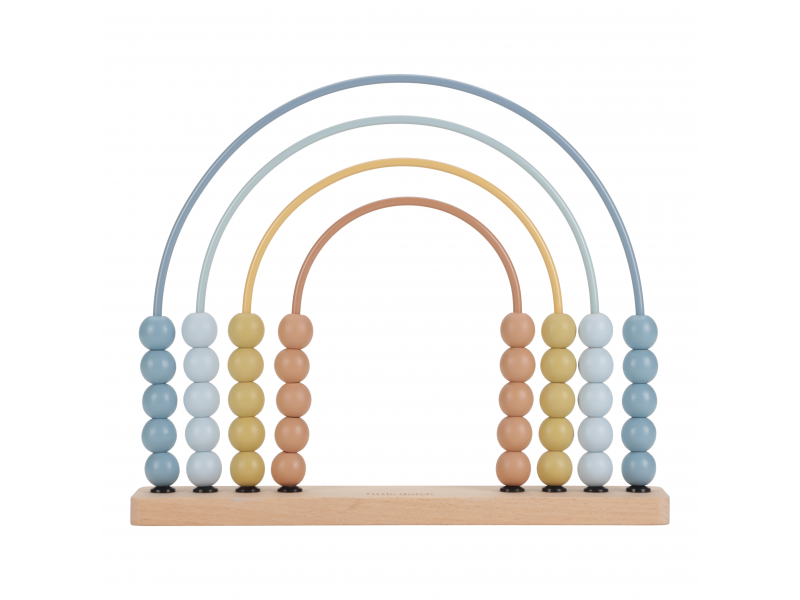 Little Dutch Počítadlo drevené dúha Forest Friends