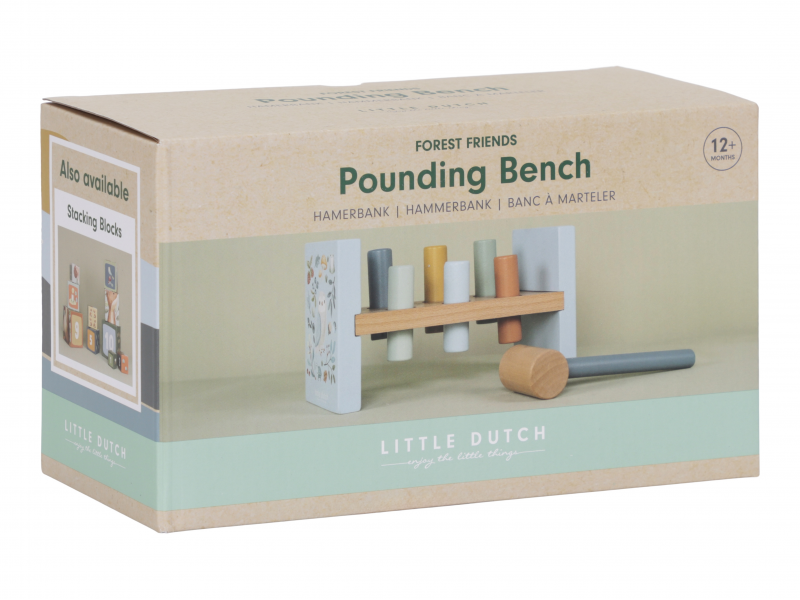Zatloukačka dřevěná Forest Friends
