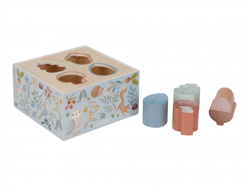 Vkládačka dřevěná Forest Friends