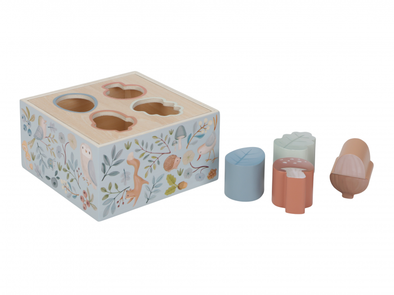 Vkládačka dřevěná Forest Friends