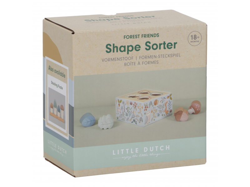 Vkládačka dřevěná Forest Friends