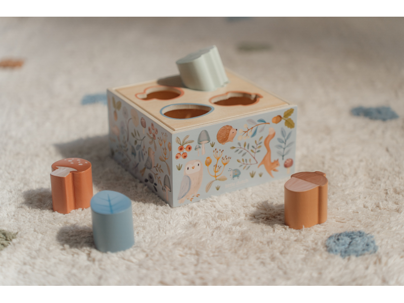 Vkládačka dřevěná Forest Friends