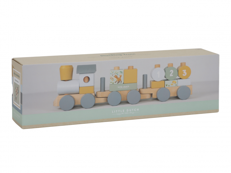 Vláček dřevěný Forest Friends