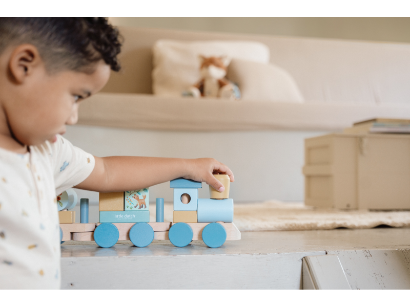 Vláček dřevěný Forest Friends