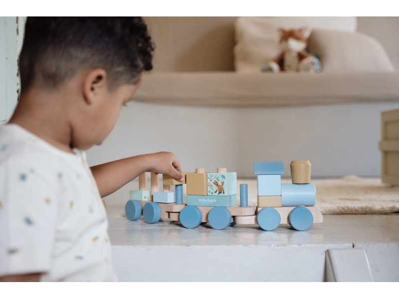 Vláček dřevěný Forest Friends