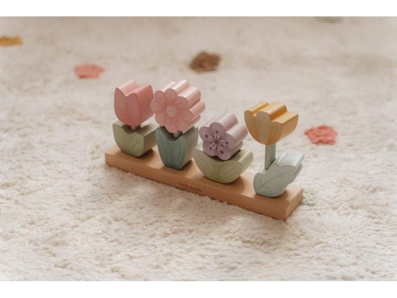 Květiny skládací dřevěné Fairy Garden