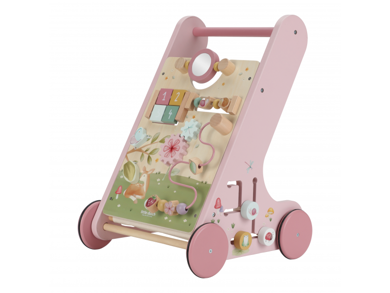 Chodítko s aktivitami dřevěné Fairy Garden