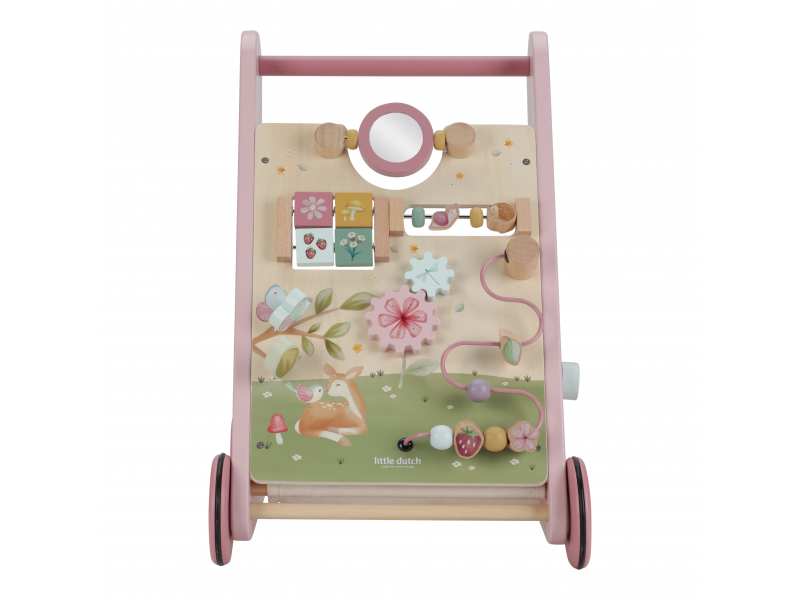 Chodítko s aktivitami dřevěné Fairy Garden