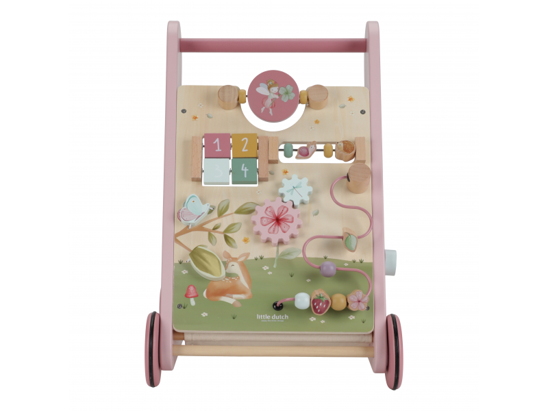 Chodítko s aktivitami dřevěné Fairy Garden