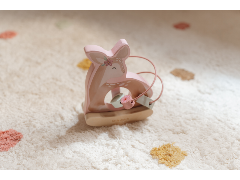 Srnka se spirálou dřevěná Fairy Garden