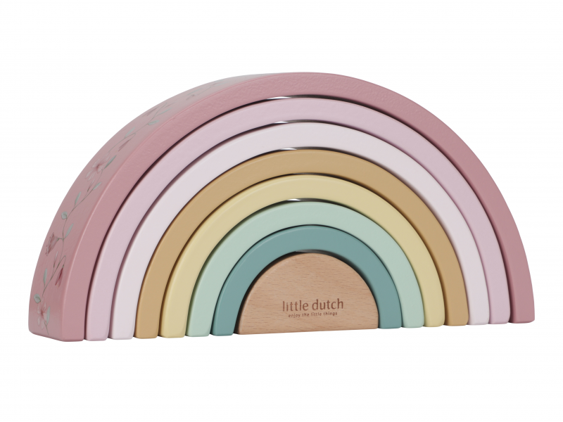 Skládačka dřevěná duha Fairy Garden