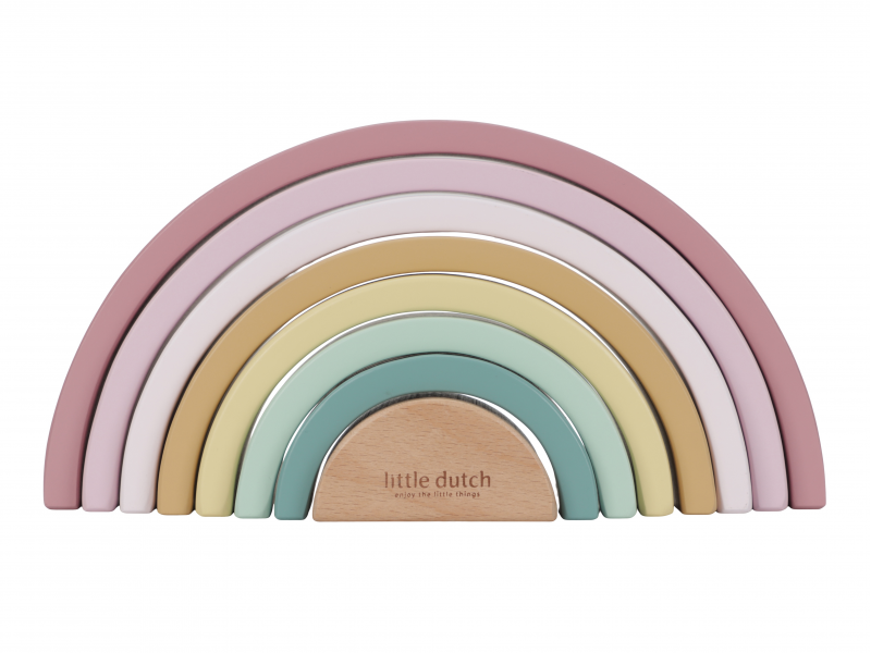 Skládačka dřevěná duha Fairy Garden