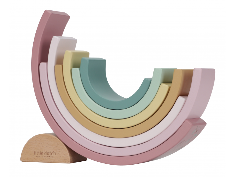 Skládačka dřevěná duha Fairy Garden