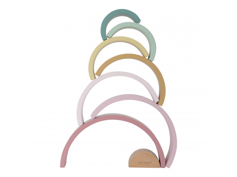 Skládačka dřevěná duha Fairy Garden