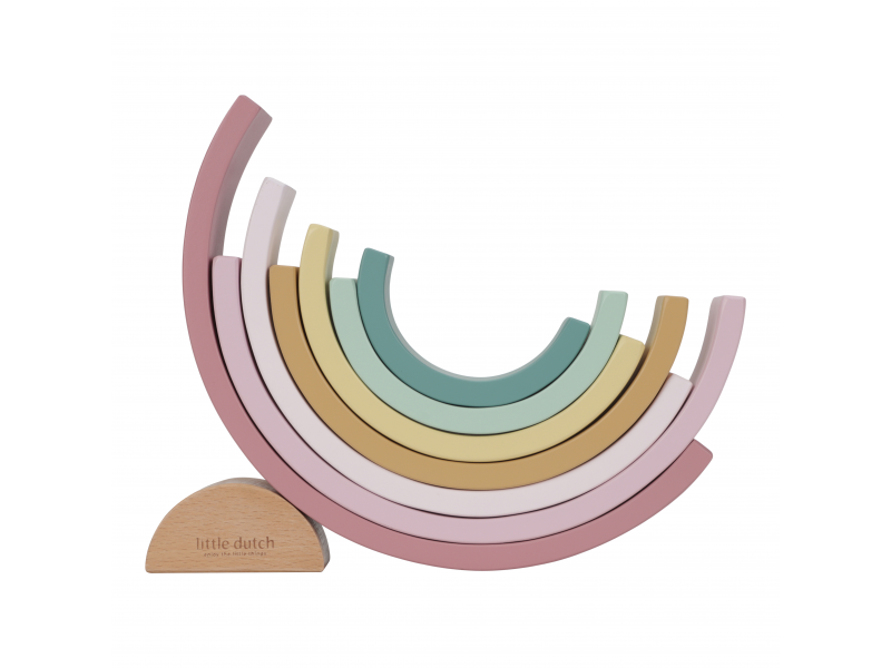 Skládačka dřevěná duha Fairy Garden