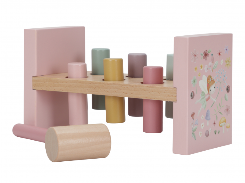 Zatloukačka dřevěná Fairy Garden