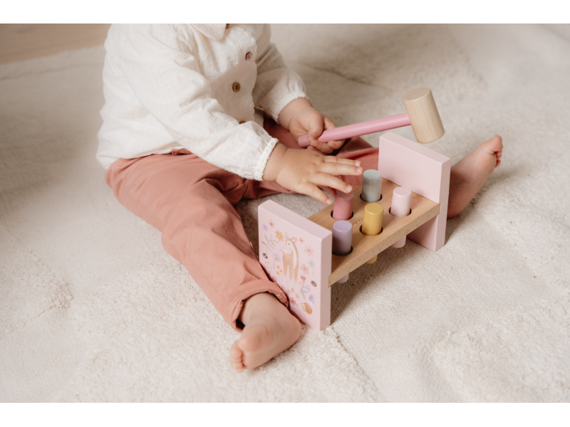 Zatloukačka dřevěná Fairy Garden