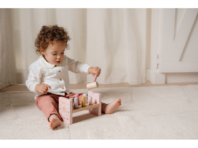 Zatloukačka dřevěná Fairy Garden