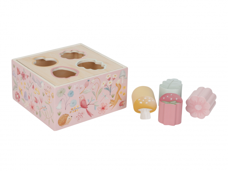 Vkládačka dřevěná Fairy Garden
