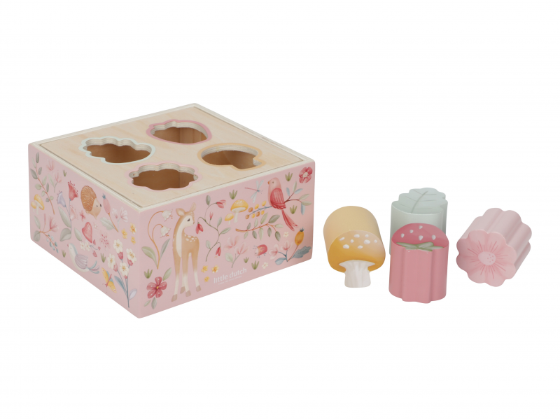 Vkládačka dřevěná Fairy Garden