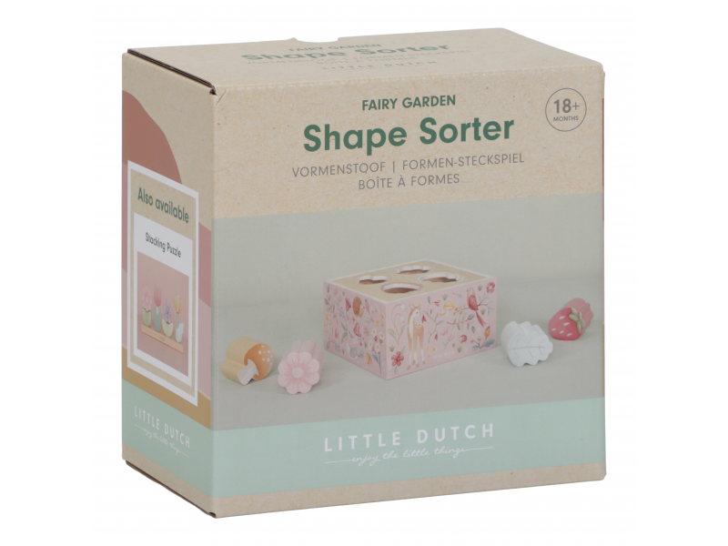 Vkládačka dřevěná Fairy Garden