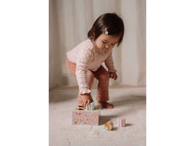 Vkládačka dřevěná Fairy Garden