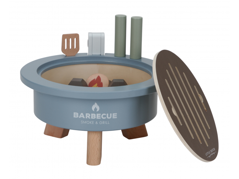 Barbecue sada dřevěná