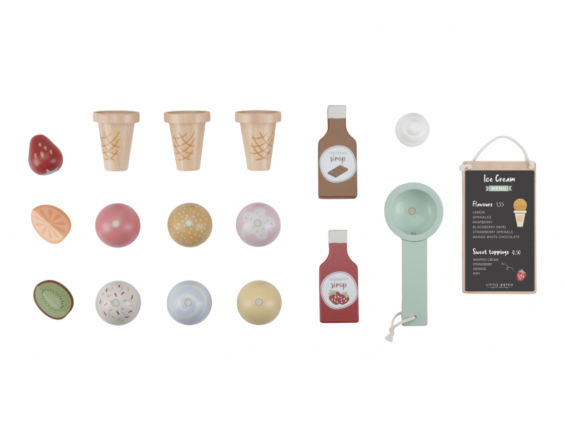 Zmrzlinový stánek dřevěný