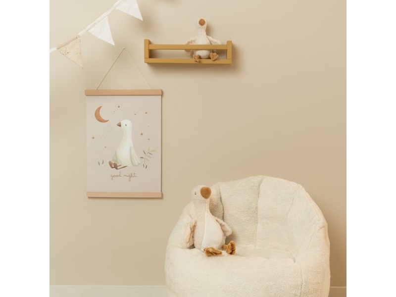 Křeslo dětské plyšové Soft White