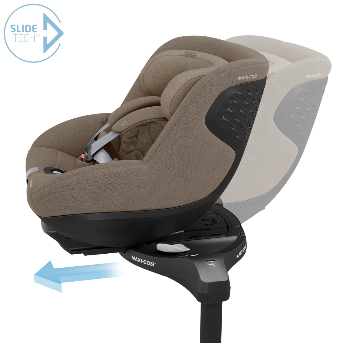 Pearl 360 Pro autosedačka Authentic Truffle