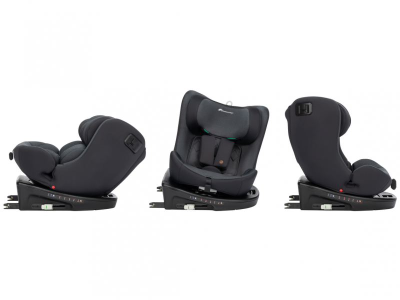 EvolveFix 360 i-Size autosedačka Tinted Black