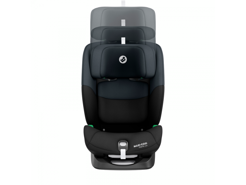 Titan S i-Size autosedačka Tonal Black