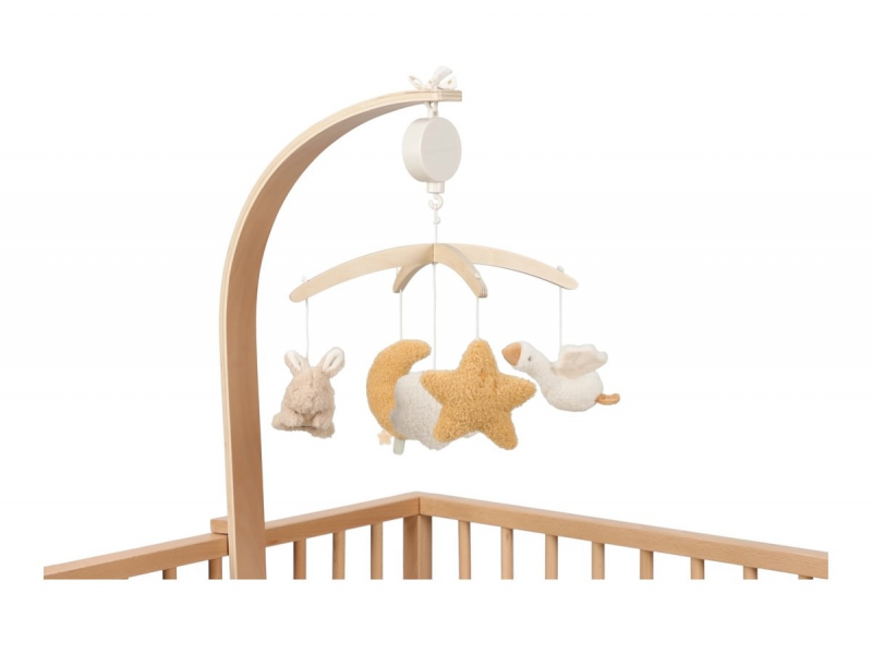 Hudební kolotoč dřevěný Newborn Naturals