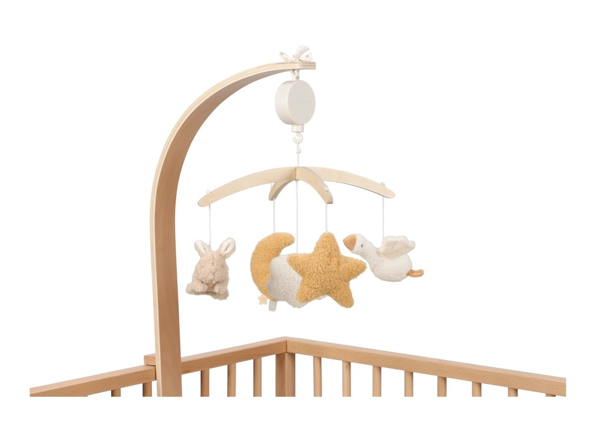 Hudební kolotoč dřevěný Newborn Naturals