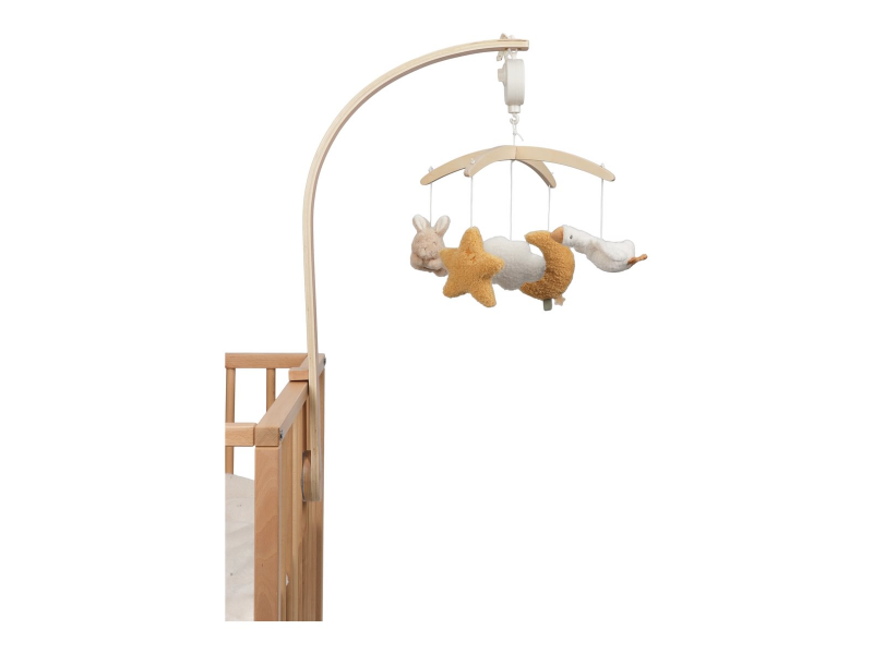 Hudební kolotoč dřevěný Newborn Naturals