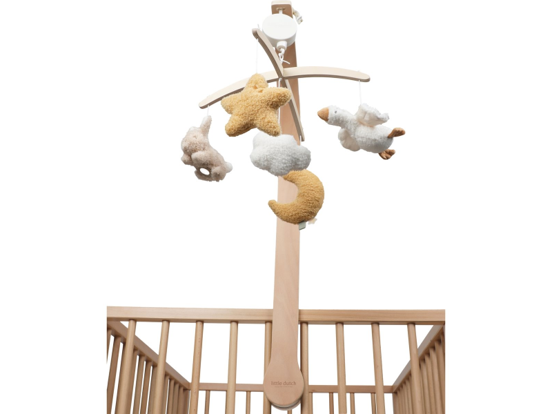 Hudební kolotoč dřevěný Newborn Naturals