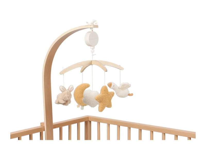 Hudební kolotoč dřevěný Newborn Naturals