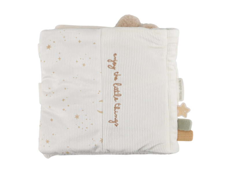 Textilní knížka s aktivitami Newborn Naturals