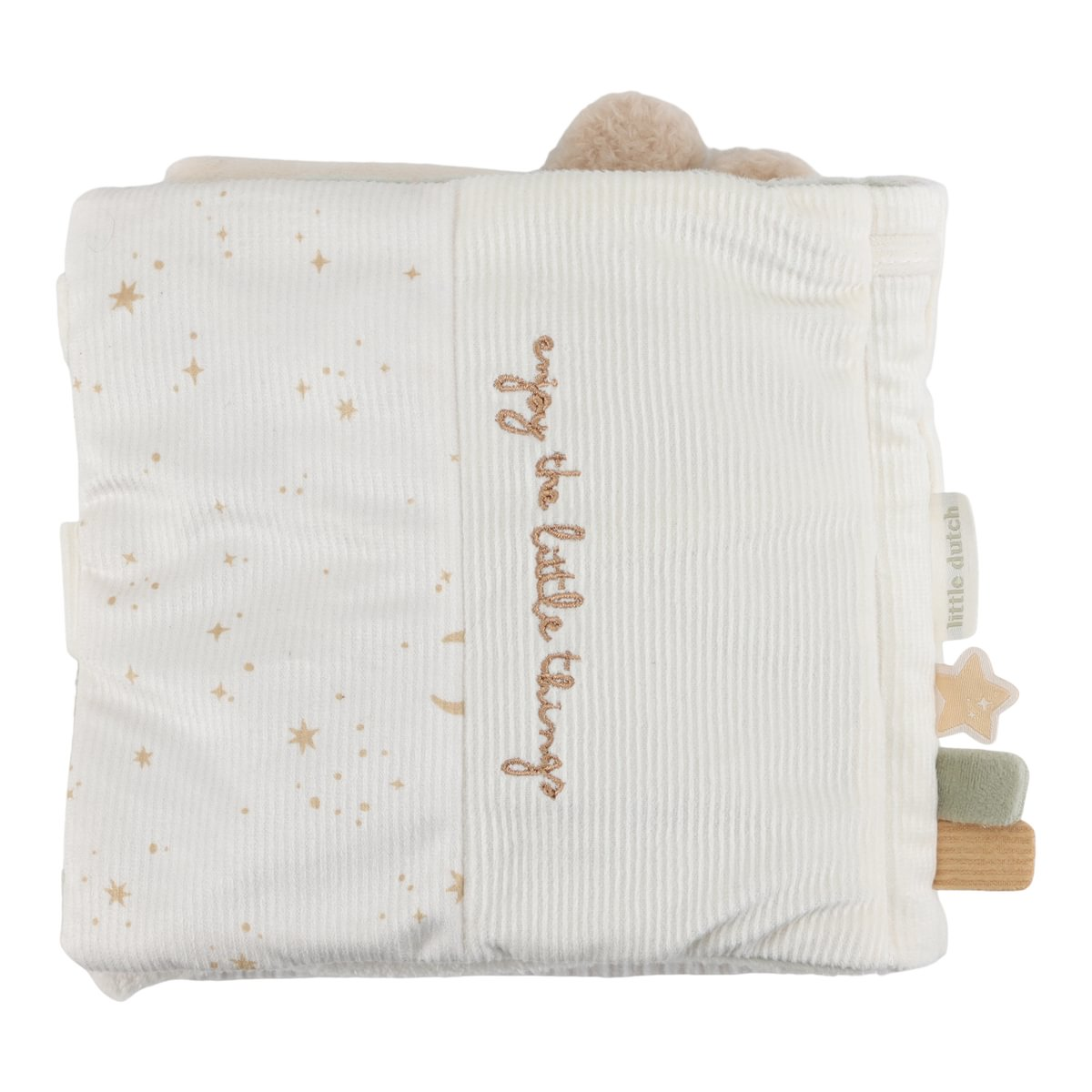 Textilní knížka s aktivitami Newborn Naturals