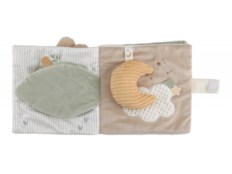 Textilní knížka s aktivitami Newborn Naturals