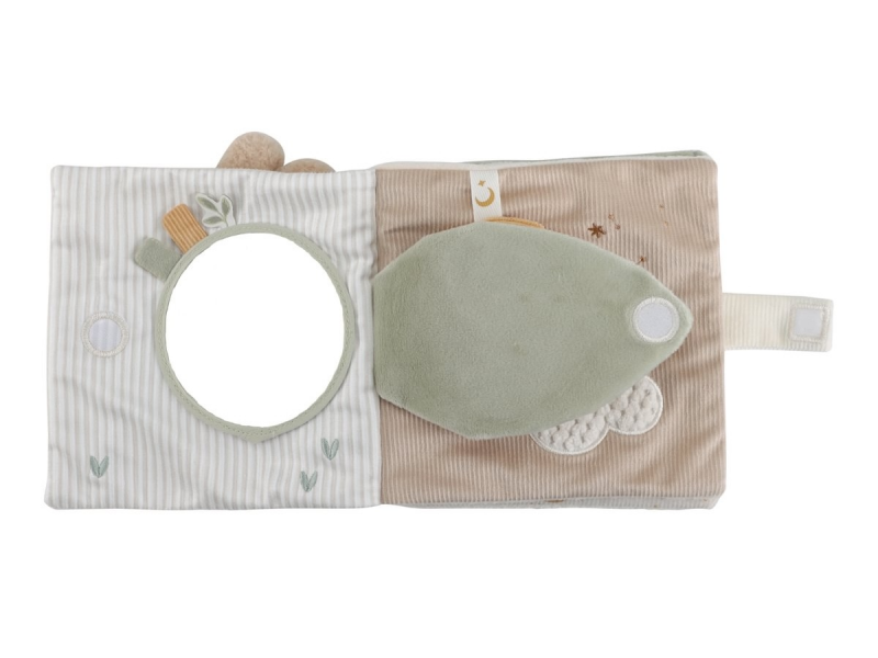 Textilní knížka s aktivitami Newborn Naturals