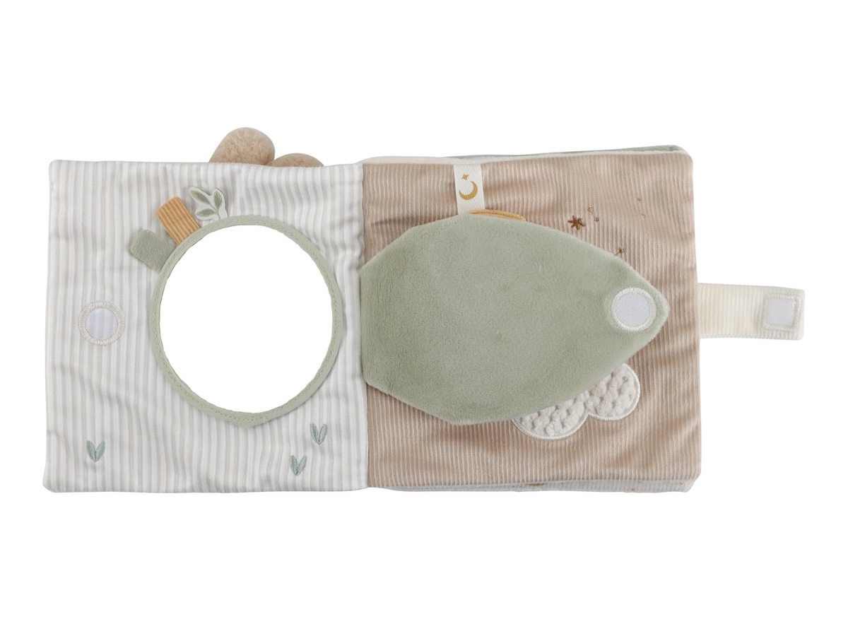 Textilní knížka s aktivitami Newborn Naturals