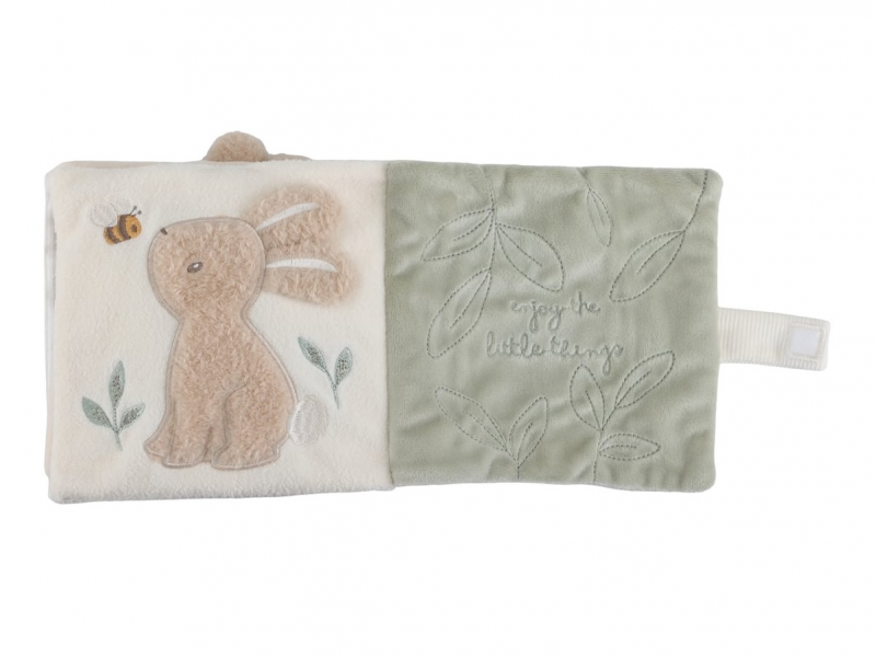 Textilní knížka s aktivitami Newborn Naturals