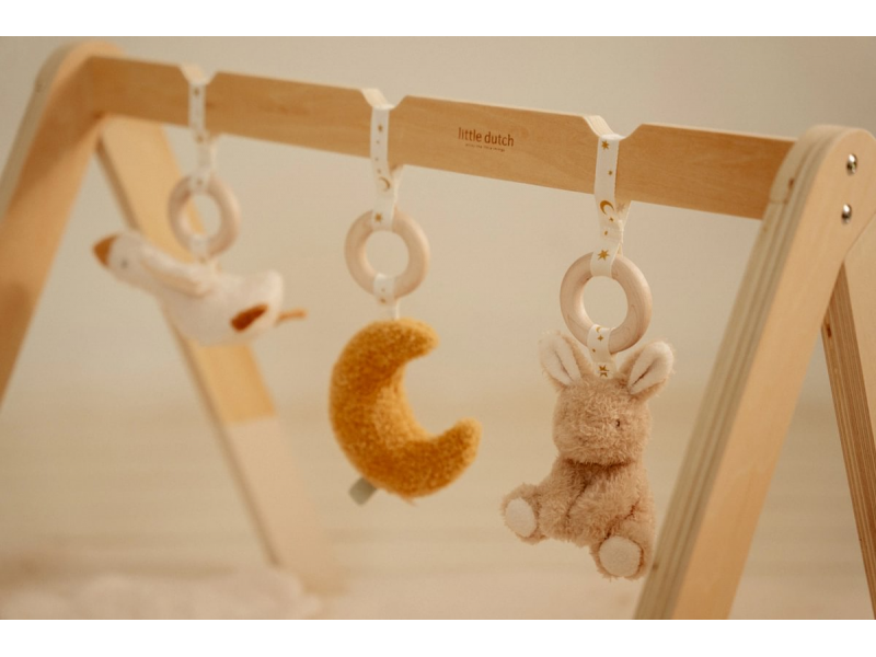 Dřevěná hrazdička Newborn Naturals