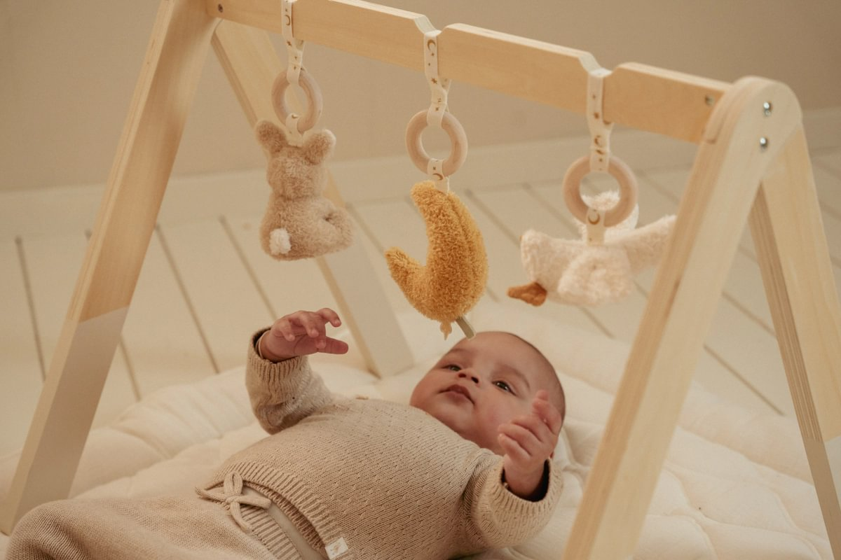 Dřevěná hrazdička Newborn Naturals