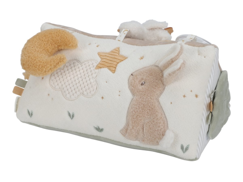 Polštářek trojhranný s aktivitami Newborn Naturals