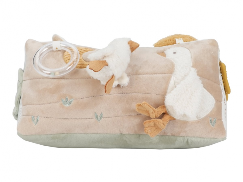 Polštářek trojhranný s aktivitami Newborn Naturals