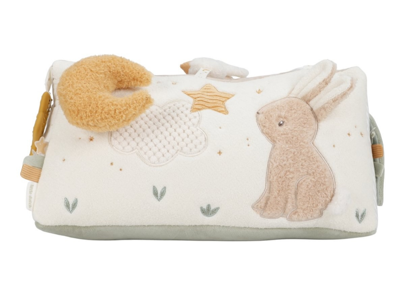 Polštářek trojhranný s aktivitami Newborn Naturals